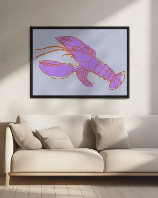 Vivid Lobster Lines