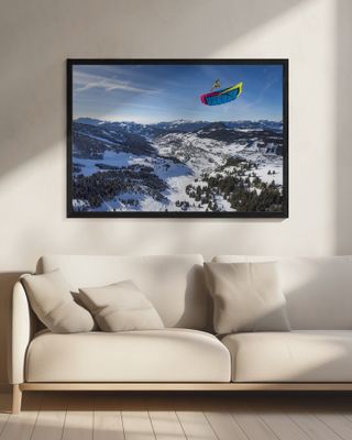 Michael Regnier Speedriding in La Clusaz