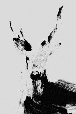 Abstract deer no 03