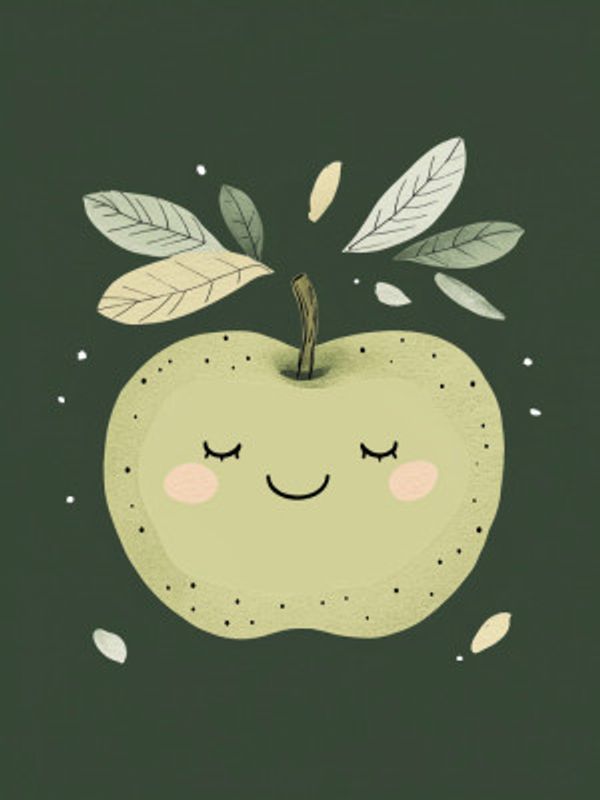 Sleepy Green Apple