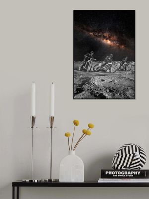 Motorcyclists Racing