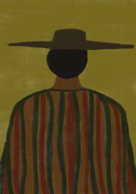 Southwestern Man with Hat