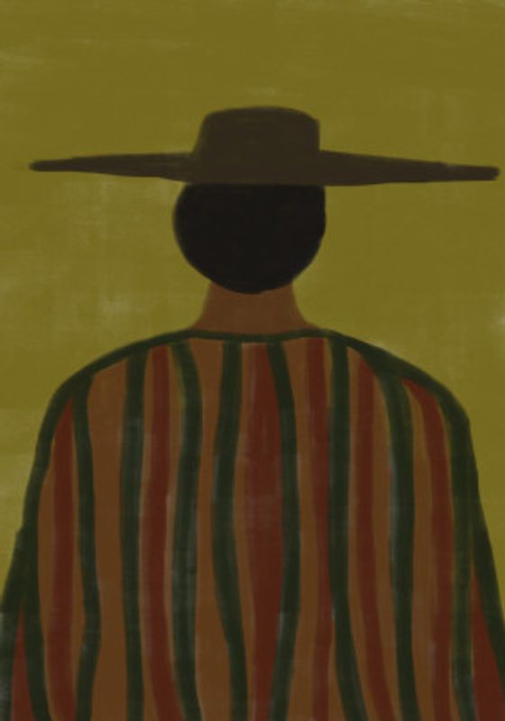 Southwestern Man with Hat
