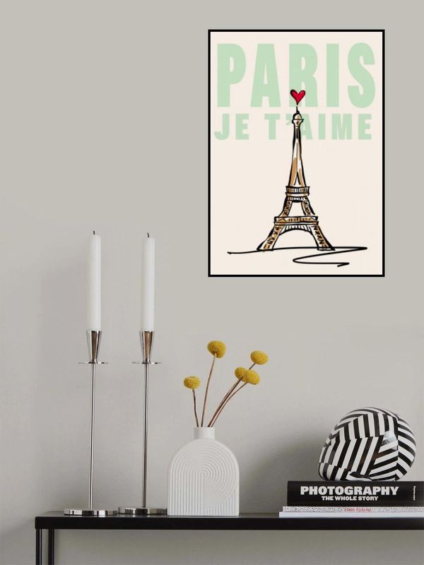 Paris Je T'aime - Paris City Poster