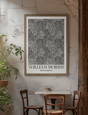 Marigold Monochrome - William Morris