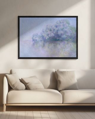 Île Aux Orties Near Vernon (1897) By Claude Monet