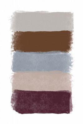 Brushstrokes in Earthy Tones