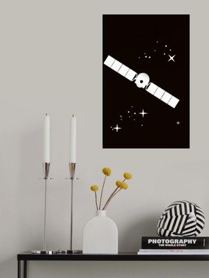 Retro Space Satallite