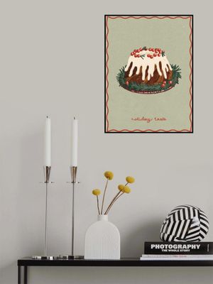 Christmas cake. Holiday Taste