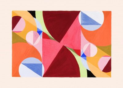 Area Broken By Perpendiculars