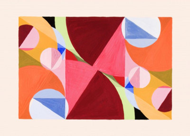 Area Broken By Perpendiculars