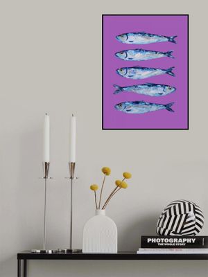Sardines on Purple