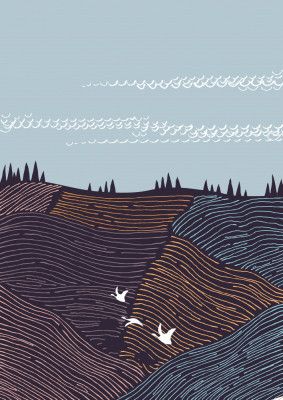 Rolling Japanese Hills