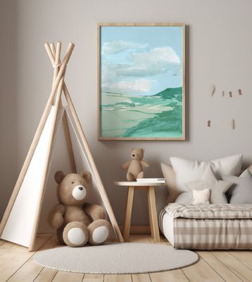 Big Sky Landscape Countryside No2