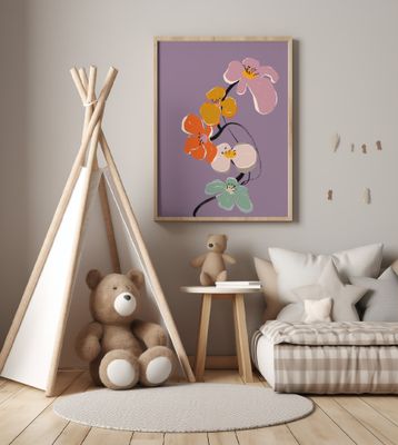 Vibrant Orchid Dance