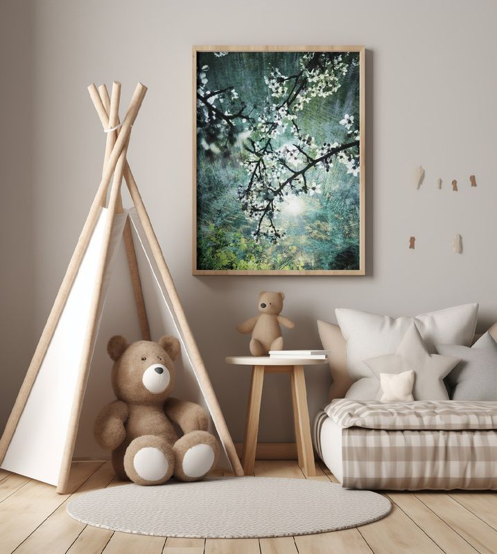 Ethereal Forest Bloom