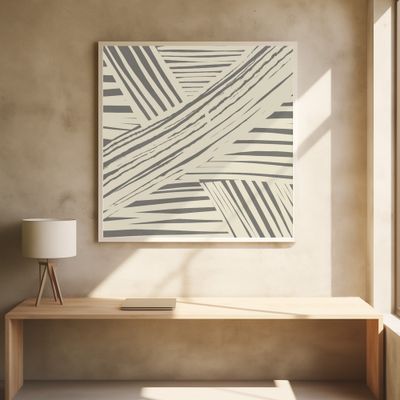 Grey diagonal stripe pattern