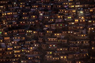 Larung Gar Night (Tibet)