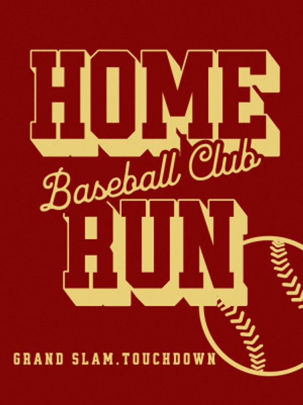Home Run Baseball Club   Red