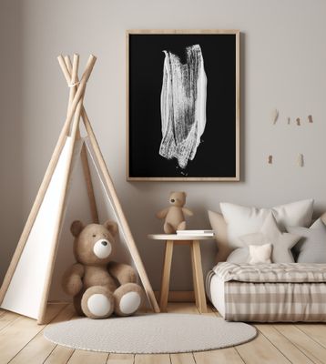 Monochrome Brushstroke