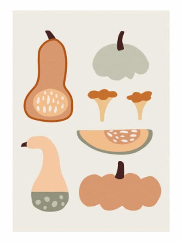 Autumn Harvest Shapes