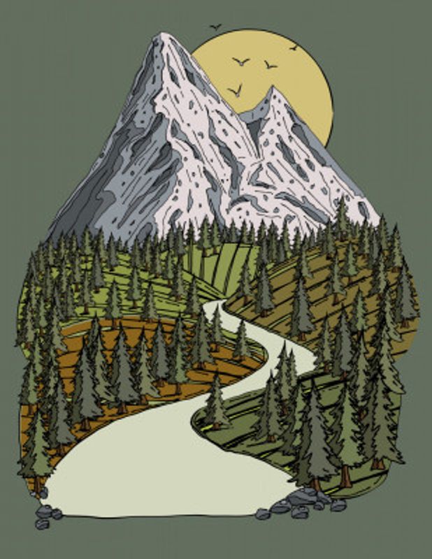 Mystic Mountain Path