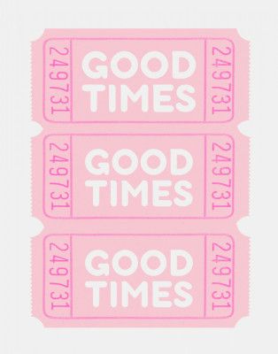 Pink With White Good Times