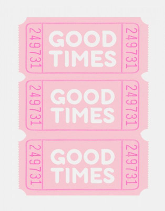 Pink With White Good Times