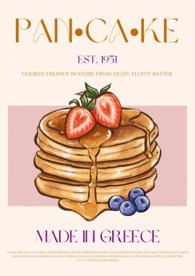 Fluffy Greek Pancakes