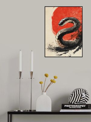 Snake With the Red Hot Sun