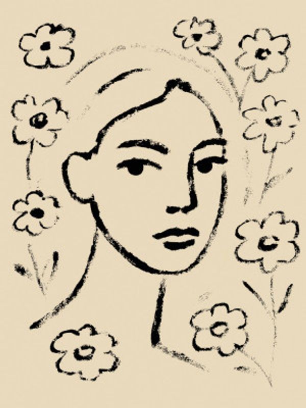 Floral Contemplation