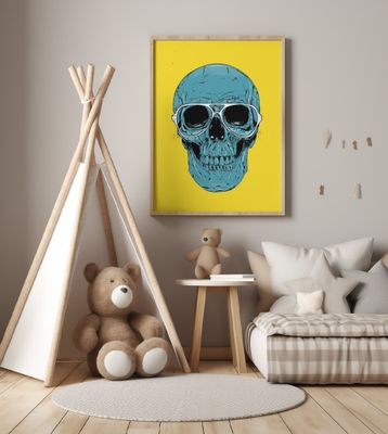 Blue Skull