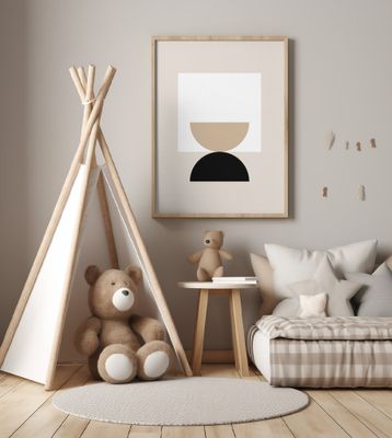 Boho Geometric Artwork