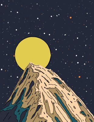 Mountain Moonlight