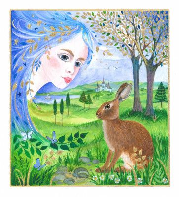 Nature's Spirit and the Hare
