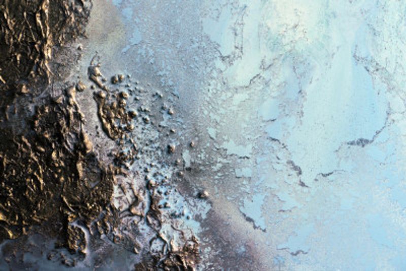 Abstract Coastal -   Misty Waters