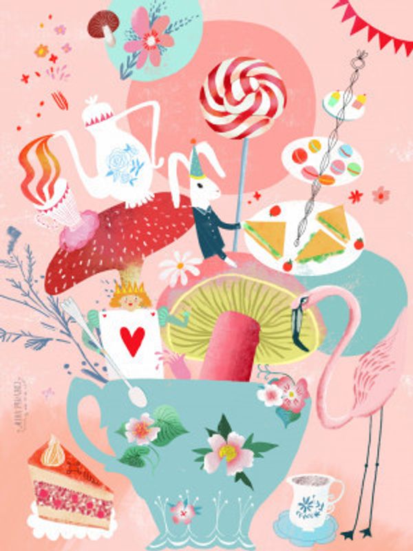 Alice In Wonderland Tea Party