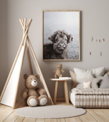 Fuzzy Highland Cattle