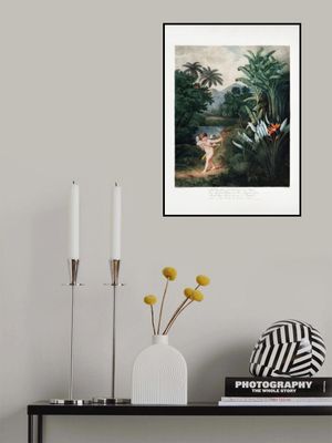 Cupid Inspiring Plants with Love from The Temple of Flora (1807)