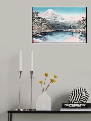 Mt. Fuji From Tagonoura, Snow Scene (1932)