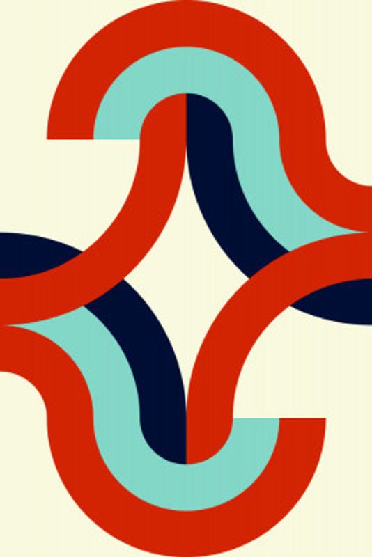 Bold Geometric Shapes