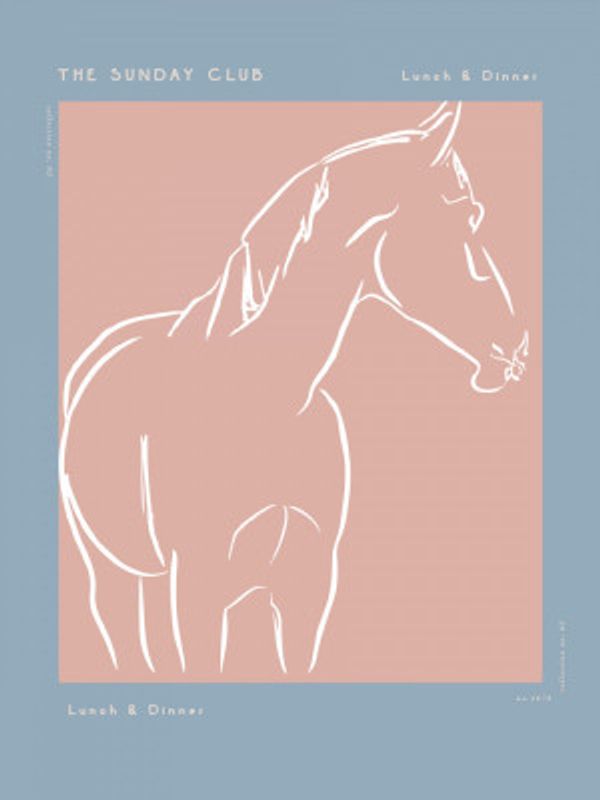 Elegant Equine Sketch