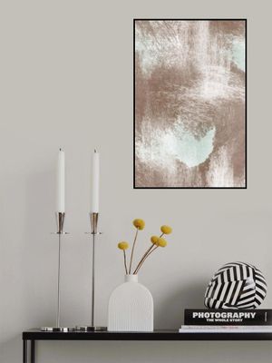 Brown and Muted Brushstrokes