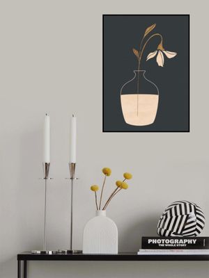 Minimal Abstract Art Vase Flower