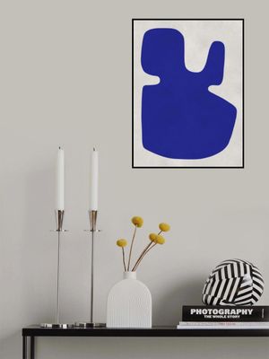 Blue and white art 8