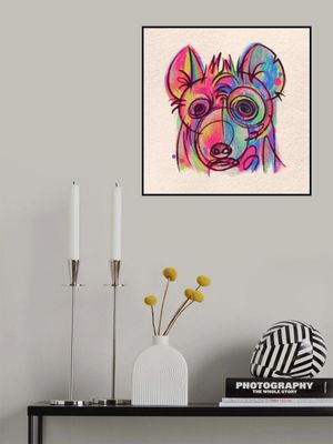 Abstract Faces   Hyena