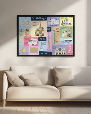 Buildings of the World Illustrated by Artist Carla Daly