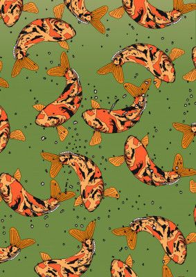 Koi Fish Pattern