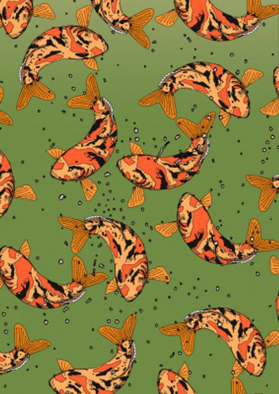 Koi Fish Pattern