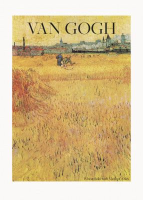 Wheat Field With View of Arles (1888)